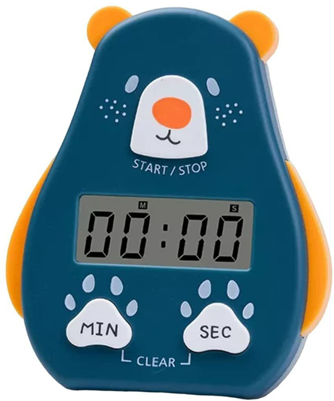 HENIJ Electronic Digital Kitchen Cooking Timer Cat Shape Sleeping Cooking Digital Kitchen Timer