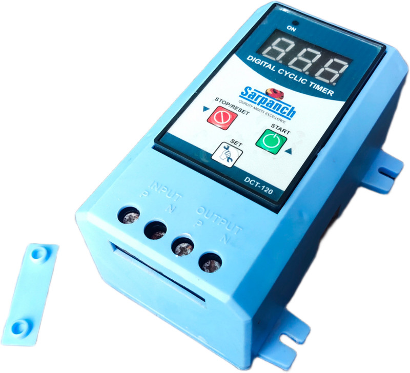Parijata Digital Cyclic Timer for Hydroponics, Foggers, and Cyclic Applications Digital Kitchen Timer