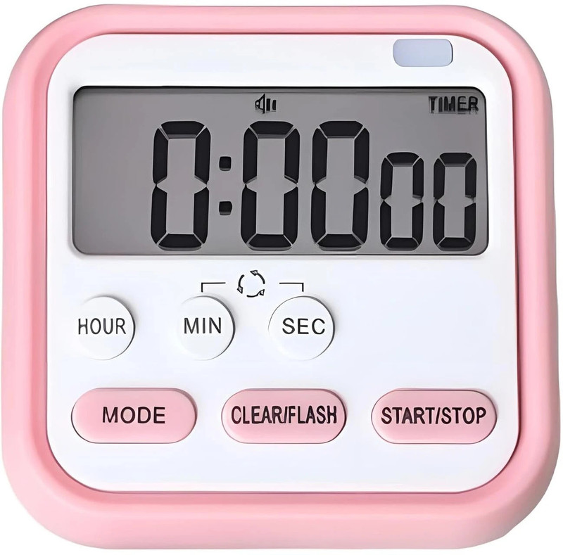 THEODORE Blue Digital Timer Kids, Kitchen, Cooking, Classroom, Exercise, Oven, Baking Digital Kitchen Timer