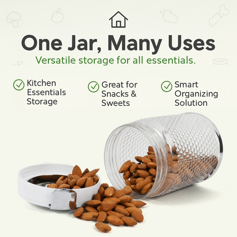 ALOM JAR-1200ML 2Set Box bast plastic Analog Kitchen Timer