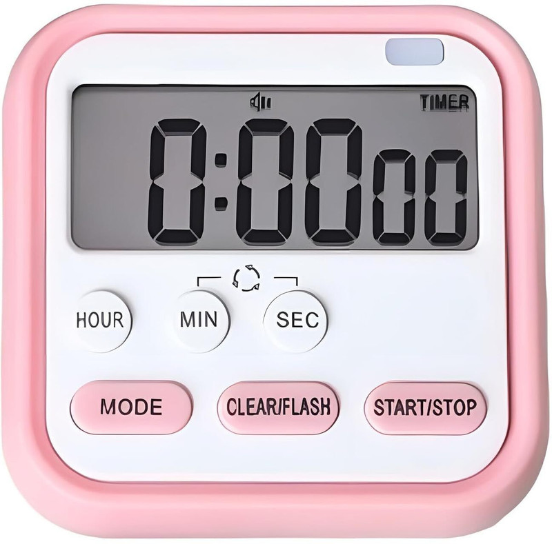 OXXIHOME TIMER-D PINK 1PCS Digital Kitchen Timer