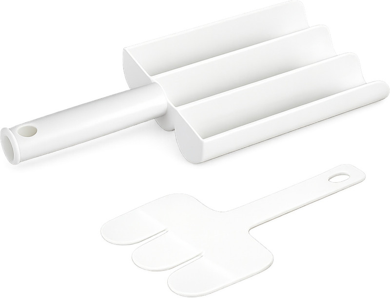 Lynacz White meatball maker, easy press non-stick tool for uniform balls. Kitchen Scoop