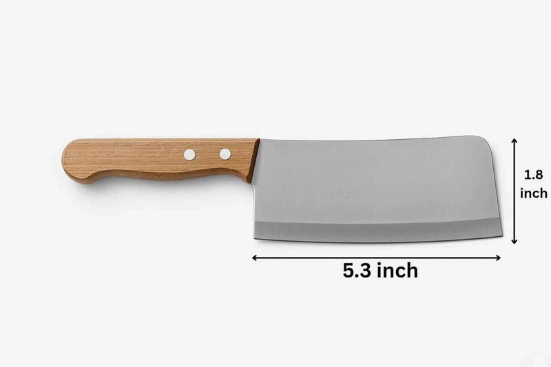 CEUTA Vegetable and Meat cleaver knife (pack of 1) Kitchen Tool Set(Steel, Knife)
