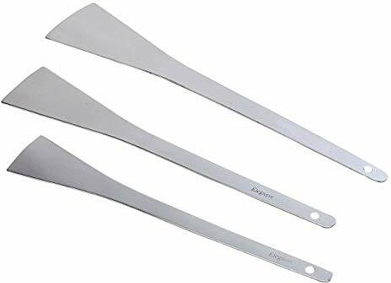 WiiBross Stainless steel Dosa /Andra Palta set of 3 Kitchen Tool Set Kitchen Tool Set(Spatula)