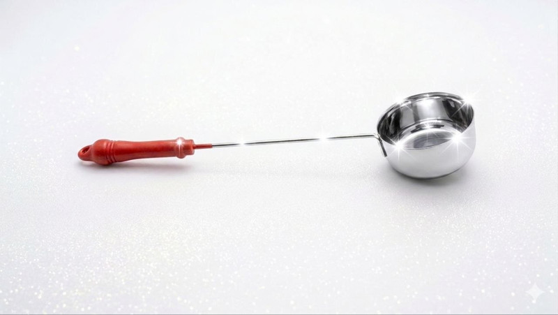 AyodhyaDhamstore Silver Ladle