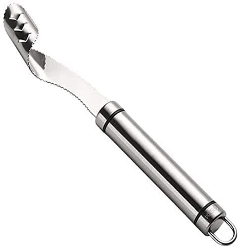 JITAHARAY Stainless Steel Chili Corer Remover Cherry & Olive Pitter(Handheld)