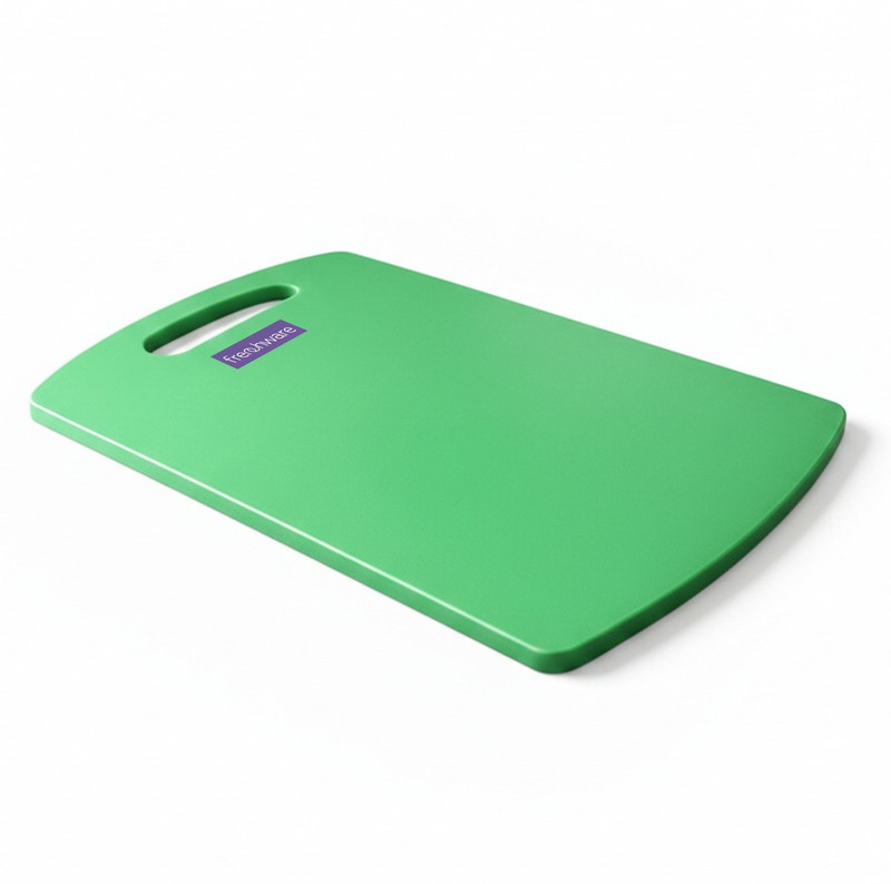 Frenchware Plastic Chopping Board for Kitchen, For Slicing Fruits and Vegetables, Kitchen Tool Set(Green, Cutting Board)