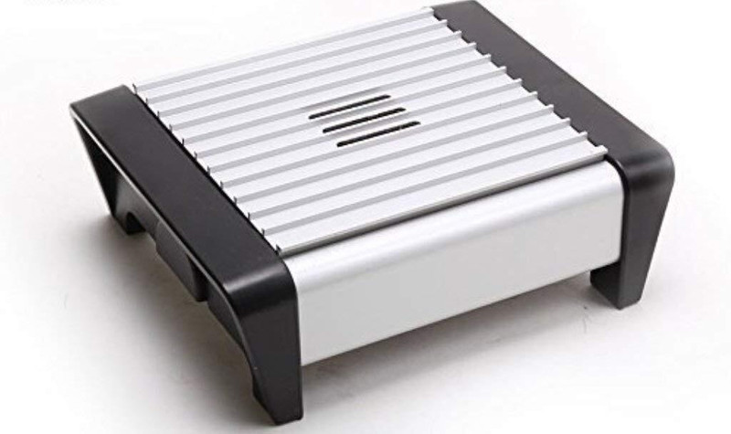 AARKRI SALES Buffet Food Warmer Stand for Home and Catering Use with Stable Base Food Steamer(Silver)