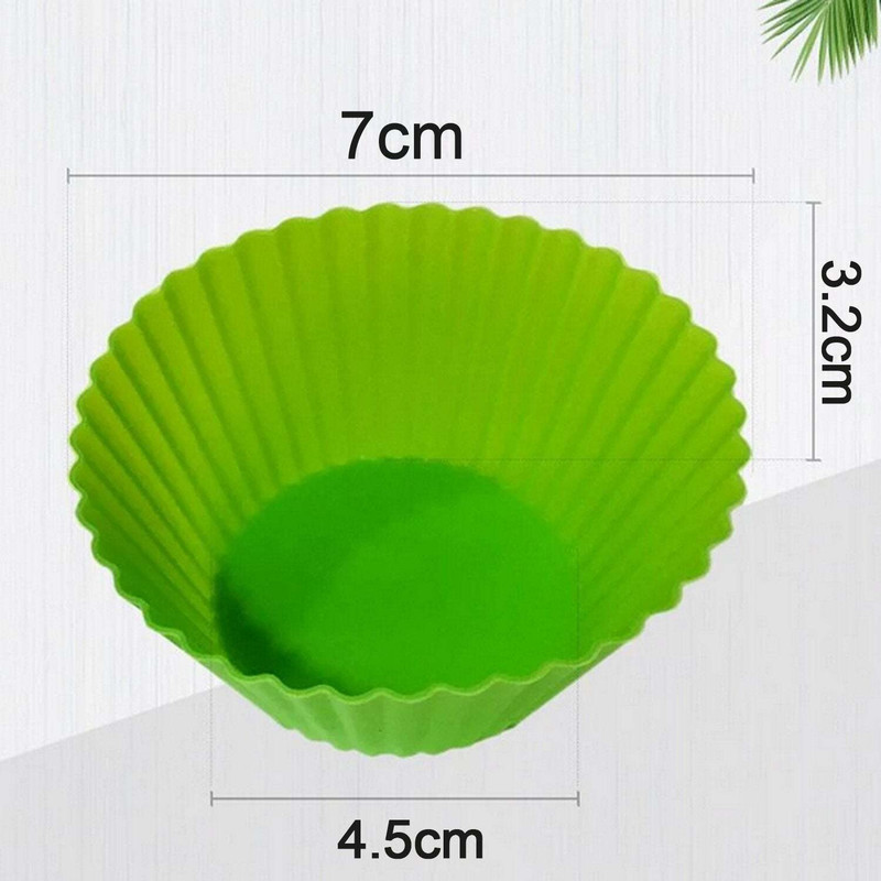 Classinic Silicone Cup Cake Mould Cupcake Maker(Multicolor)