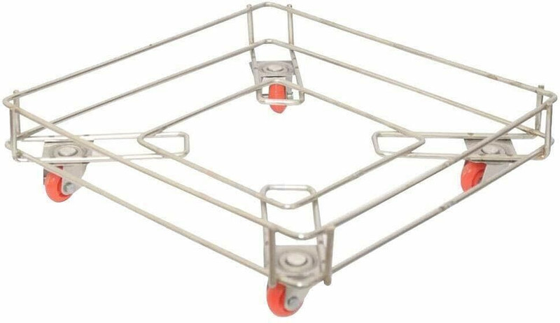 ICONPLUS KHATLI SS Stainless Steel Kitchen Trolley(Pre-assembled)