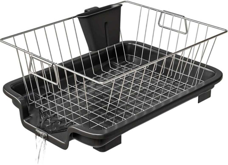 ICONPLUS KHATLI SS Stainless Steel Kitchen Trolley(Pre-assembled)