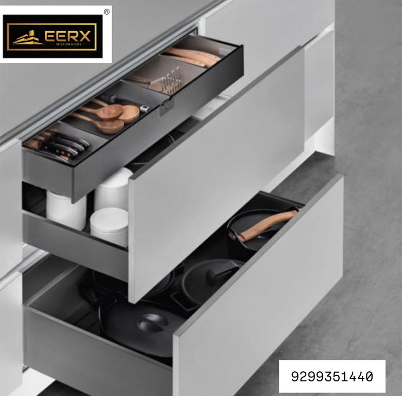 EERX Tandem Iron Kitchen Trolley(DIY(Do-It-Yourself))