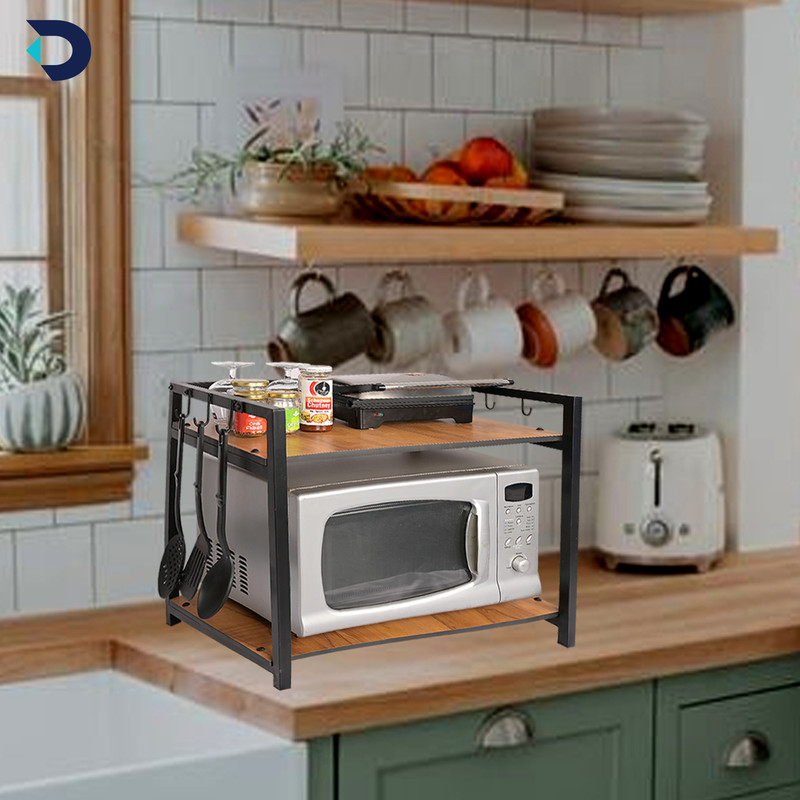 Deshco Iron, Wooden Kitchen Trolley(DIY(Do-It-Yourself))