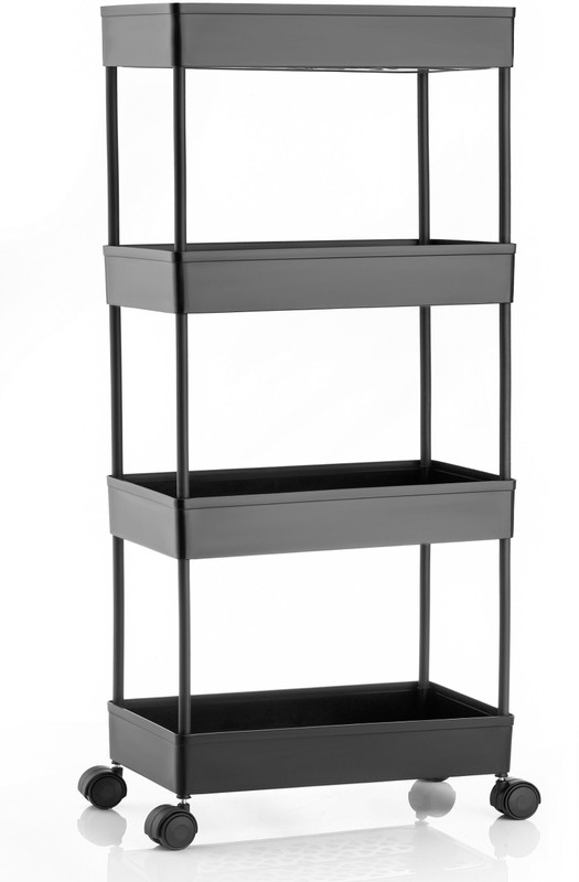 TOOBIL PF-001 Plastic Kitchen Trolley(DIY(Do-It-Yourself))