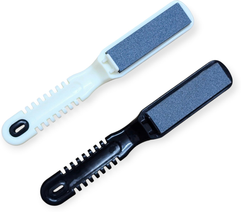 POLYGUARDS Set of 2 Knife Sharpening Stone(Plastic)