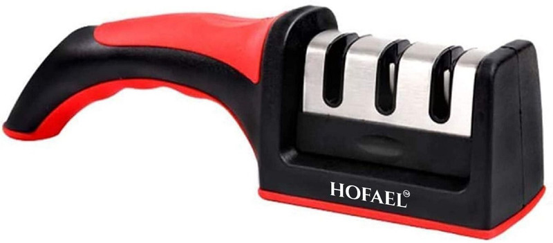 HOFAEL Sharpener Helps You Repair | Restore Your Kitchen Knife Knife Honer(Steel, Plastic)