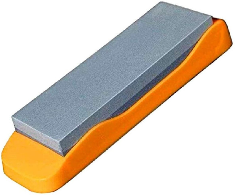 Agromech Knife Sharpening Stone With Plastic Base, Knife Sharpening Stone(Recycled Pulp)