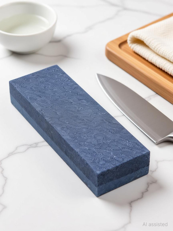 GSK Cut Cumi CSSC109 Combination Stone Silicone Carbide, 150 x 50 x 25 Knife Sharpening Stone(Anodized Alloy)