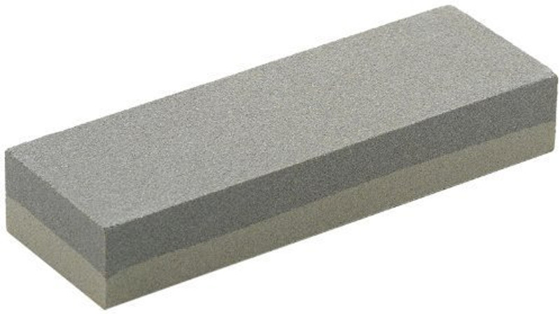 Kambojtraders Fine/Coarse Combination Sharpening Stone 6 inch / 150 m m | Knife Sharpening Stone(Stainless Steel)