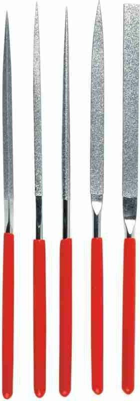 Digital Craft 5X160mm Diamond Needle File Set for Professional Use Knife Sharpening Steel Knife Sharpening Steel(Stainless Steel)