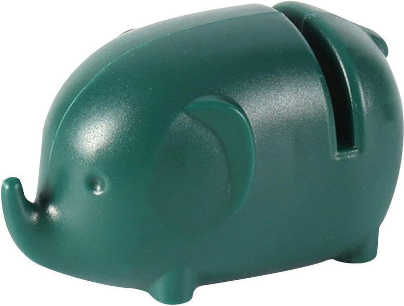 MEHAKENT Elephant-shaped Knife Sharpeners, Elephant Knife Sharpener Knife Honer(Plastic)