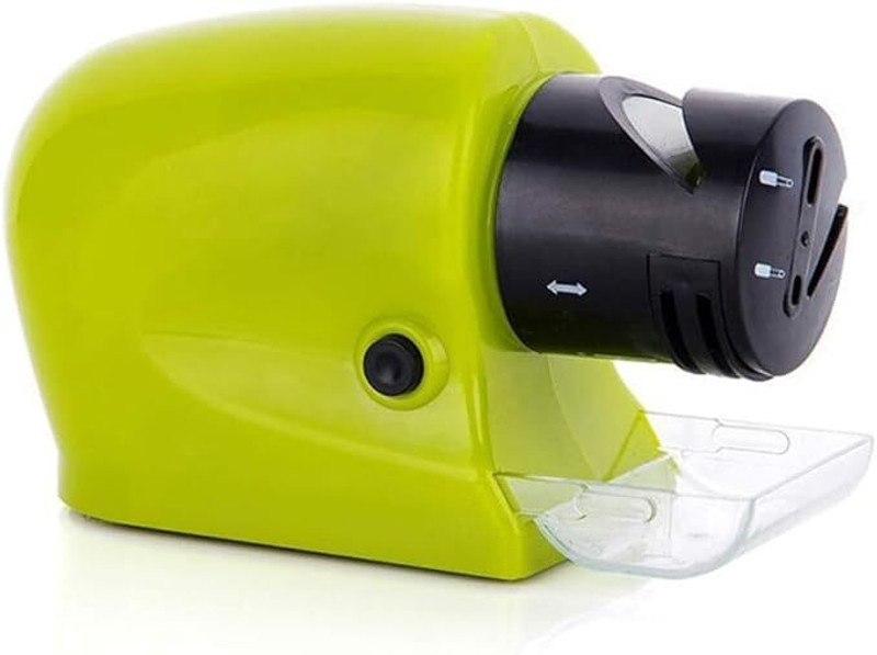 Rhobos Precision Cordless Motorized Knife Blade Sharpener Tool Electric Knife Sharpener(Plastic)