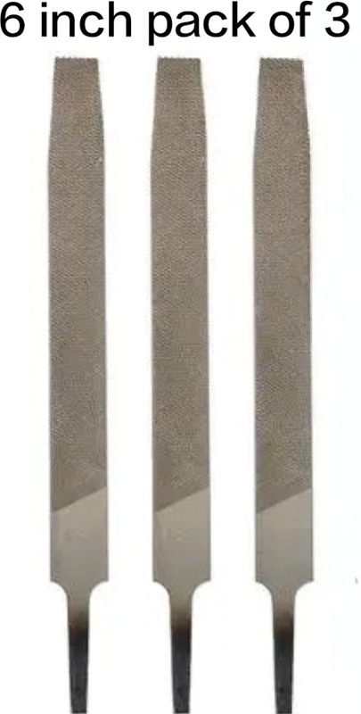 MEJEE TOOLS Flat Engineers File Set Of 3 / Knife Sharpener/ Knife Honer(Carbon Steel)
