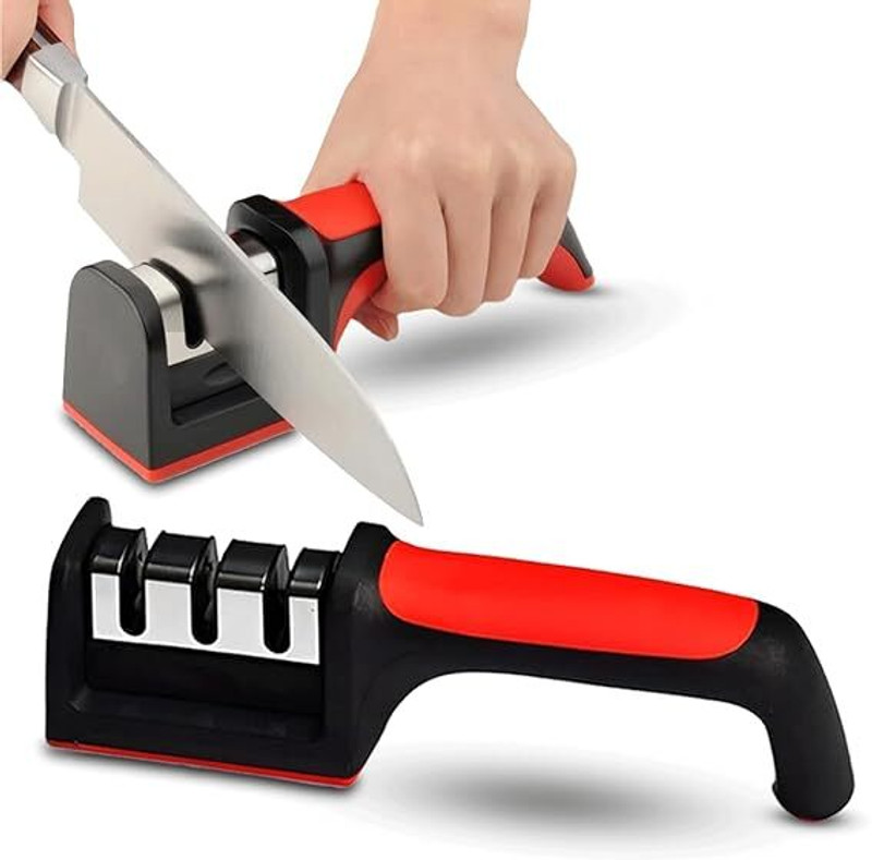 DOLPHINWINGS Knife_Sharpener MADE IN INDIA Knife Sharpening Steel(Stainless Steel)