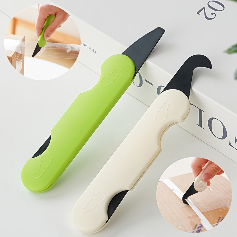 FALMAGU Mini Safety Box Cutter Knife for Carton, Package & Tape Cutting Multi Tool(Multicolor)