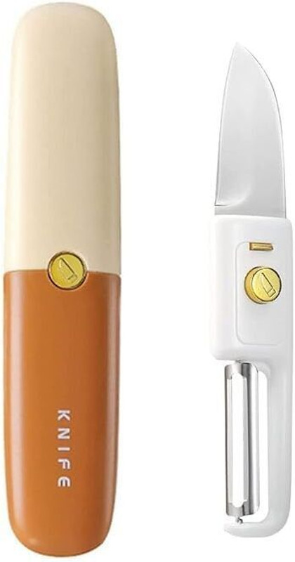 HGEMH 2-in-1 Kitchen Knife & Peeler Multi Tool(Multicolor)