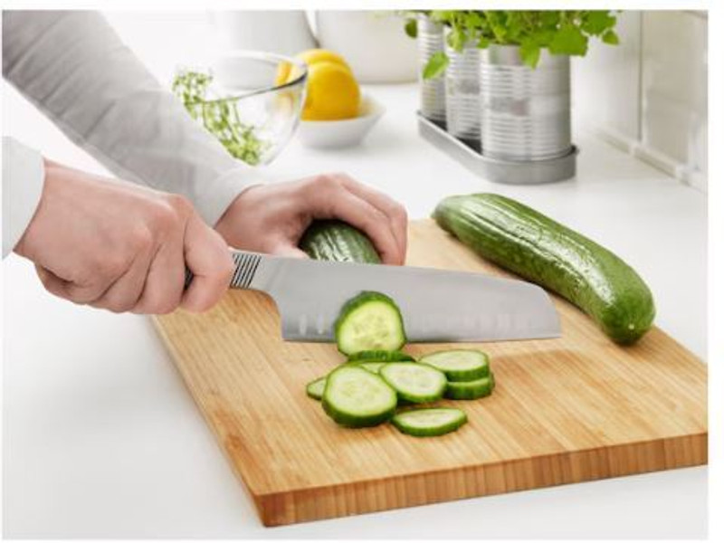 UPPFYLLD Vegetable knife, stainless steel, 16 cm (6 ") Knife(Silver)
