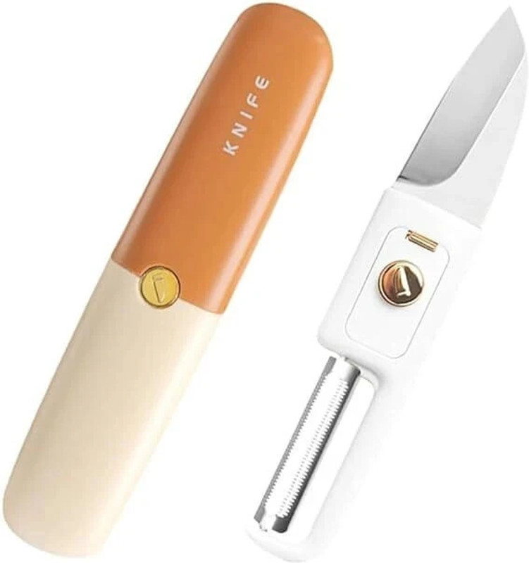 sangot enterprises 2 in 1 Dual Function Stainless Steel Vegetables Knife Blade Knife, Blade, Multi Tool(Multicolor)