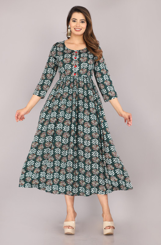Priyagini Women Printed Anarkali Kurta Start at ₹59