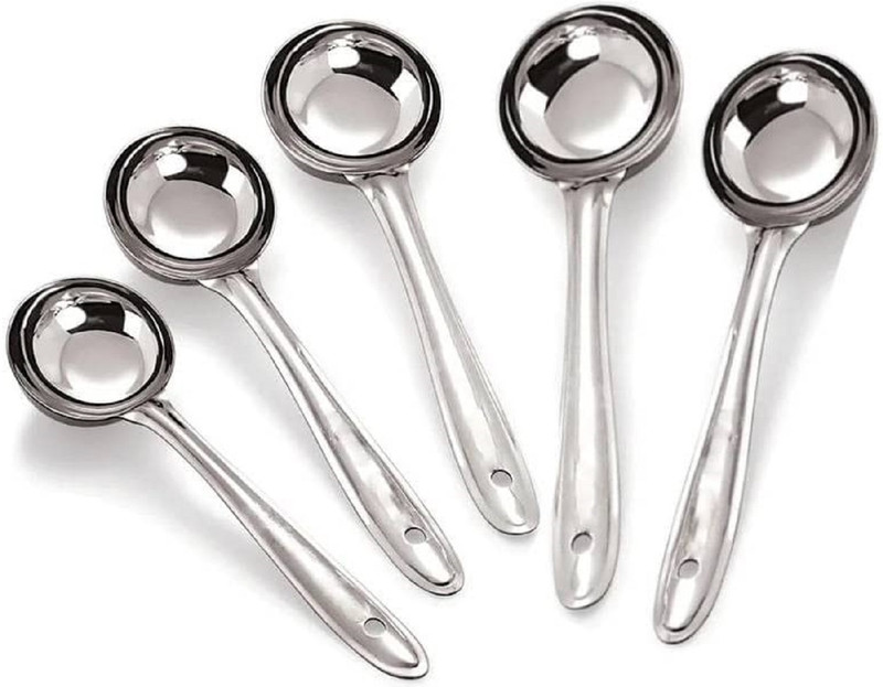 Meswarn Stainless Steel Cooking and Serving Ladle S Kitchen Tool Set 5 Stainless Steel Ladle
