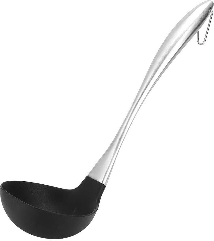 OICIA Silicone, Stainless Steel Ladle(Pack of 1)