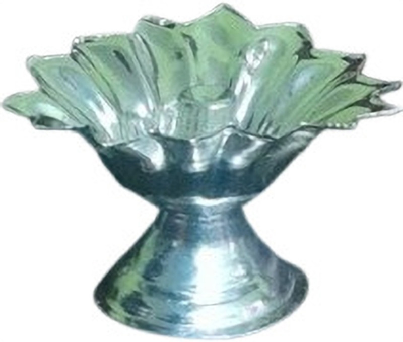 RAMANSH POOJAN SAMAGRI KENDERA 3 cm Lamp Base(Silver)