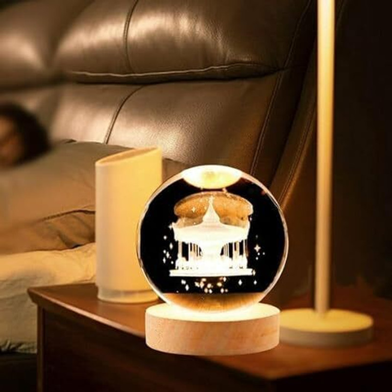 Aaradhya 6 cm Lamp Base(Bone China)