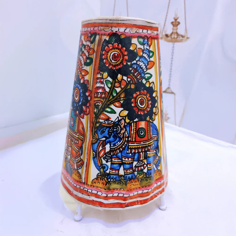 TARAgram Lamp Shades Elephant_8inch Table Lamps Lamp Shade(Paper)