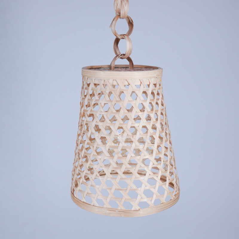 aadiri RL-MEDIUM 105 Ceiling Lights Lamp Shade(Bamboo)
