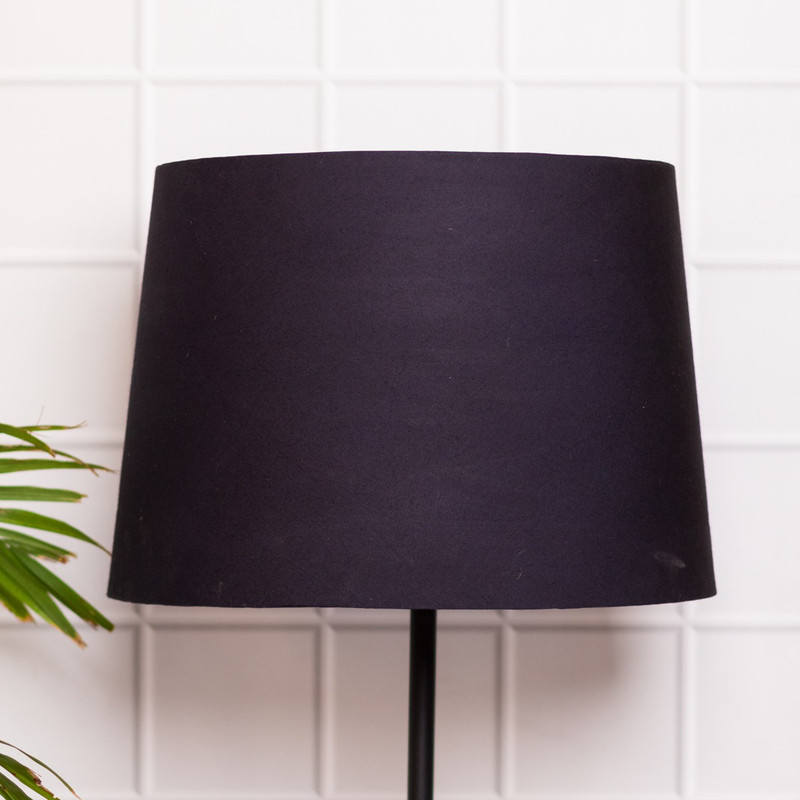 PineCraft International Drum Shape Lamp Shade For Table Lamp and Floor Lamp 14 inch Fabric Shade Table Lamps Lamp Shade(Cotton)