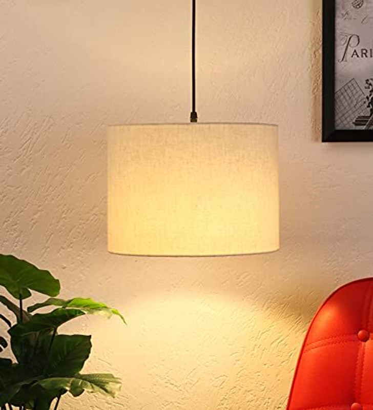 BEVERLY STUDIO H0N0G0I0N0G_0 Hanging Lights (Pendant Lights) Lamp Shade(Jute)