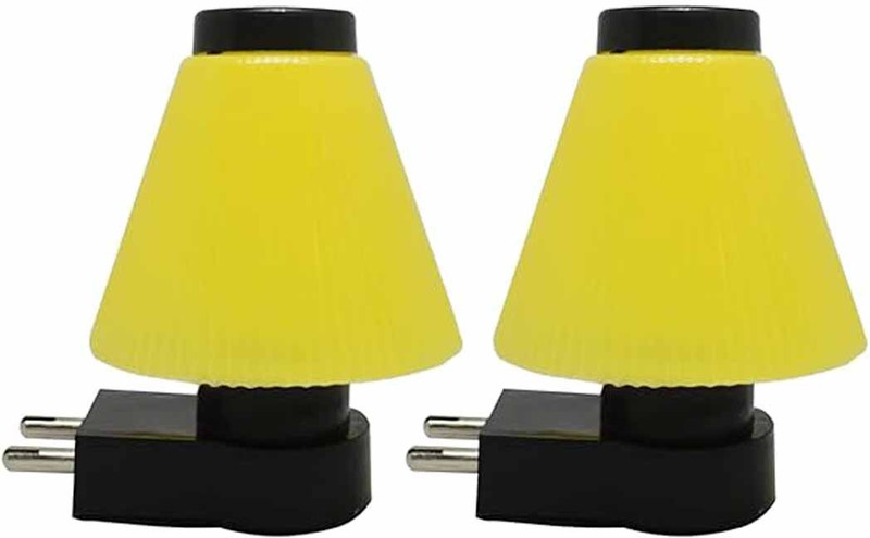Shiv World Attractive Small Cone Lamp Shades Wall Lamp wall lamps For Bedroom Shape L.E.D. Wall Lights, Table Lamps Lamp Shade(Plastic)