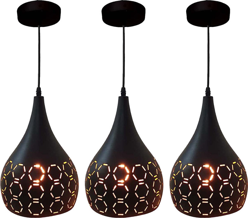 AYOULIGHTS Pendant Lights for Ceiling Light for Living Room (WITH BLUB) Hanging Lights (Pendant Lights) Lamp Shade(Aluminium)