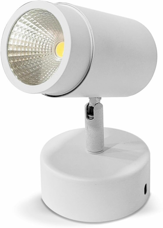Pride Auris Surface Track Light | White Body | 12W | (White) Ceiling Lights Lamp Shade(Aluminium)