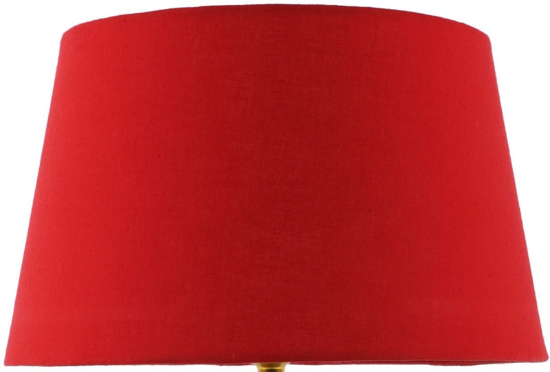 foziq Latest Yellow & Red Fabric Table Lamp Shade Table Lamps Lamp Shade(Cotton)