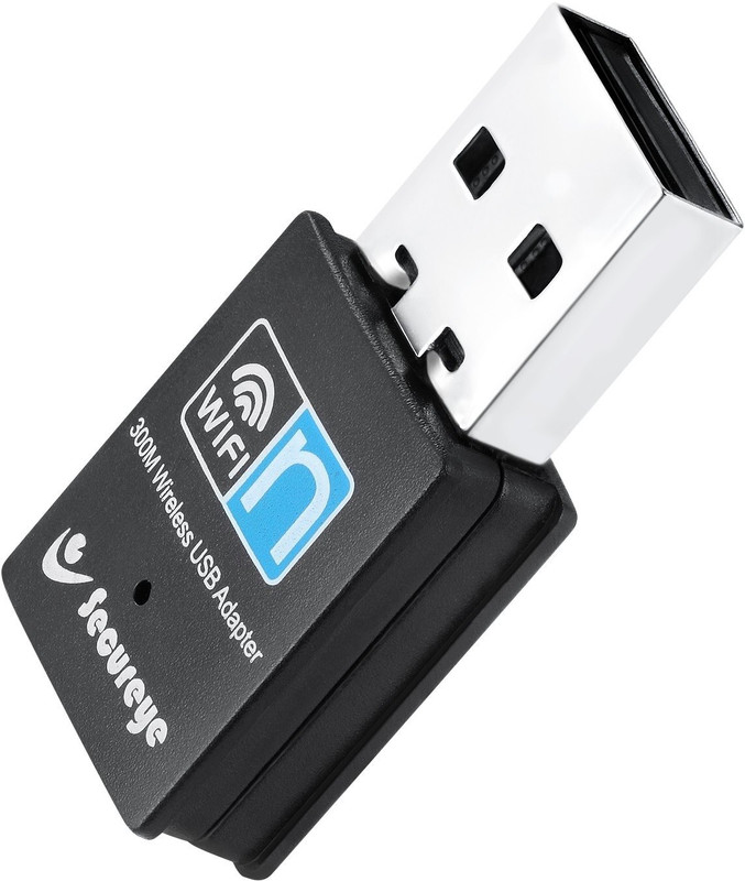 SECUREYE FORTUNE Wireless USB Lan Adapter compatible with Windows, Linux(300 Mbps)