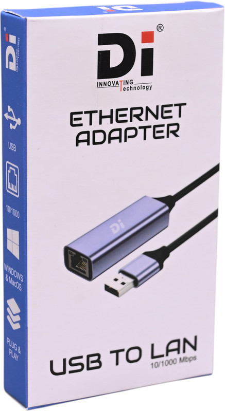 Di USB Sound 7.1 – External USB 3.0 Sound Card | Stereo Output & Mic Input Wireless USB Lan Adapter compatible with Mac, Windows(1000 Mbps)