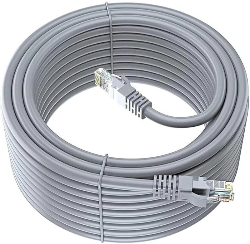 Aadhyaentp Link 29M Flat Internet LAN Cable for WiFi Router Wired Ethernet Lan Adapter compatible with Windows(1000 Mbps)