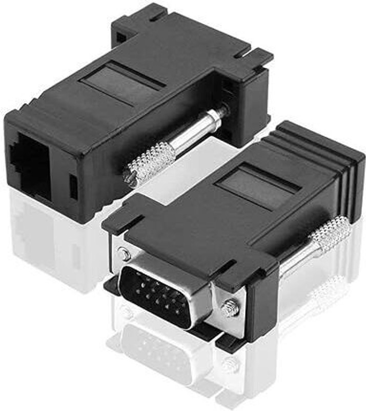 BKC Female to Female RJ45 Internet LAN Connector Adapter Extender Converter Wireless Ethernet Lan Adapter compatible with Windows(480 Mbps)