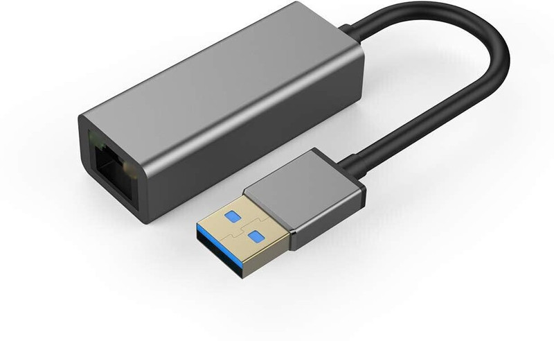 HDF USB 2.0 to RJ45 Fast Ethernet 10/100 Network Wired USB Lan Adapter compatible with Linux, Windows(100 Mbps)
